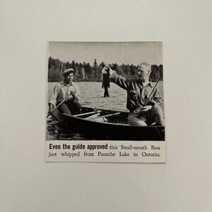 Even the Guide Approved Panache Lake ON Canada 1941 Magazine Picture SAG4-M2
